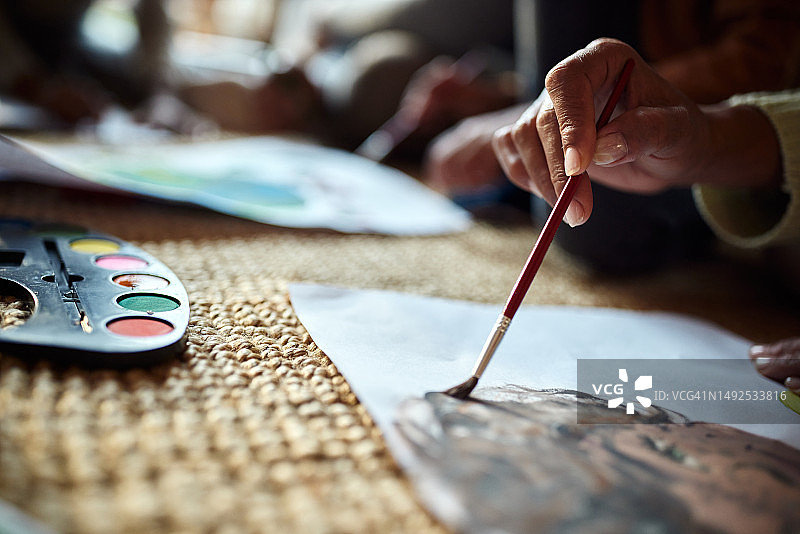 水彩绘画图片素材