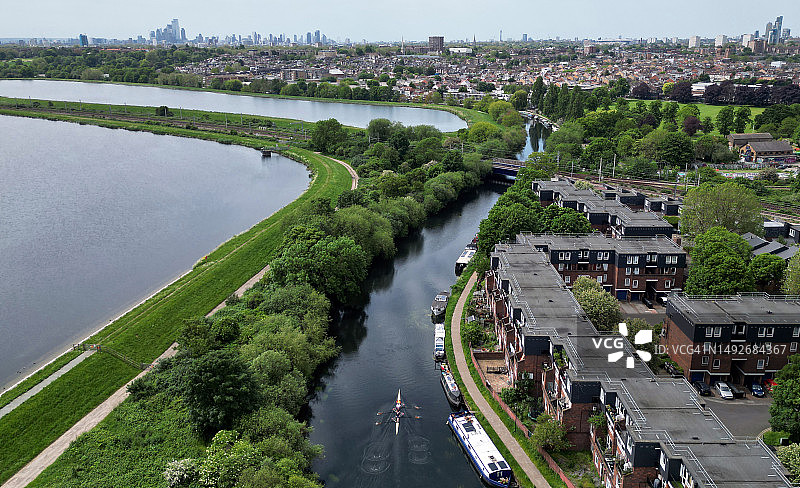 利河赛艇图片素材