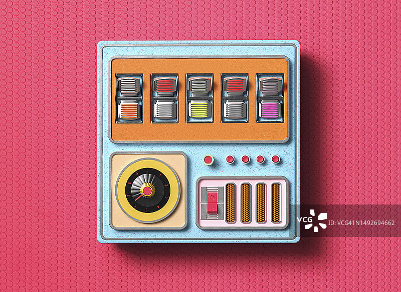 方形科技面板1图片素材