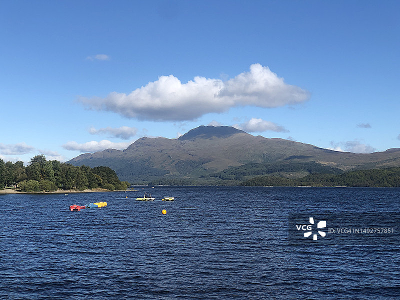 苏格兰洛蒙德湖图片素材