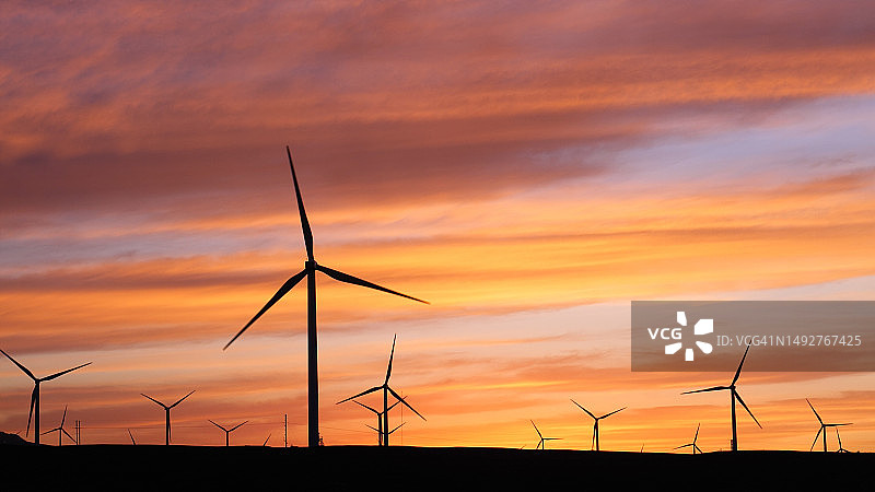 清洁能源风车图片素材