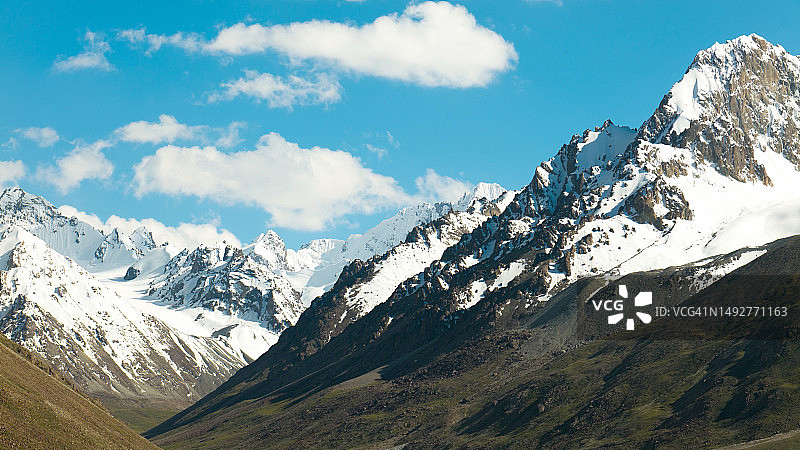中国新疆喀什地区的K2图片素材
