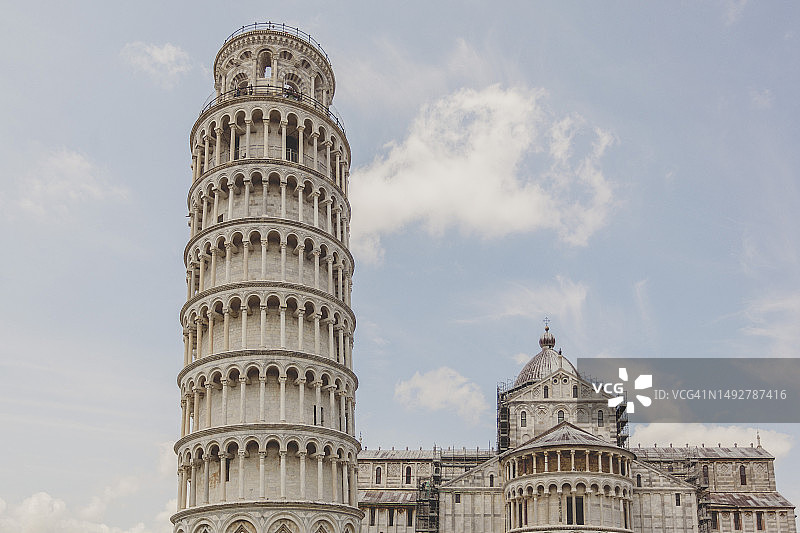 比萨斜塔图片素材