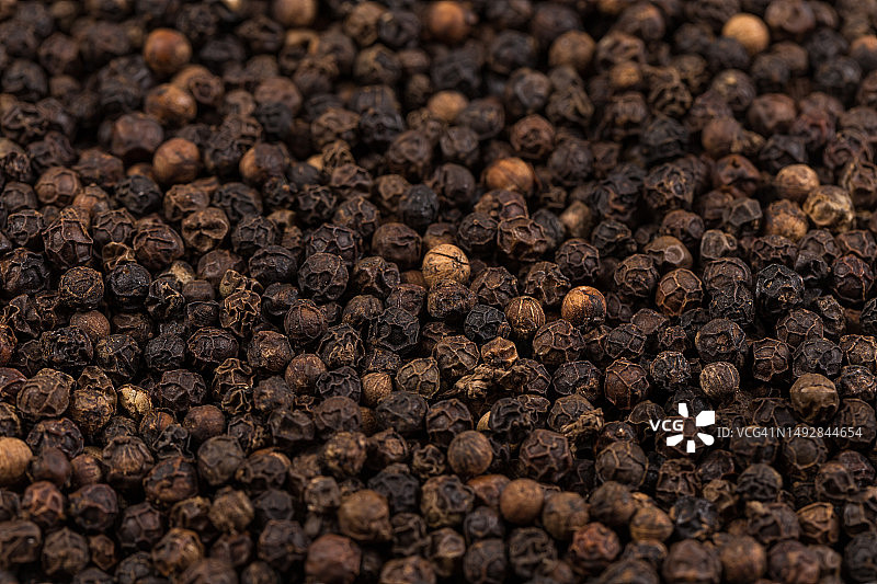黑胡椒特写图片素材