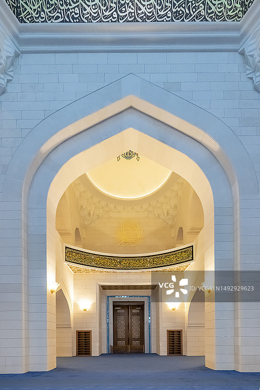 伊斯坦布尔莱文特区的巴巴罗斯·海雷丁·帕夏清真寺图片素材