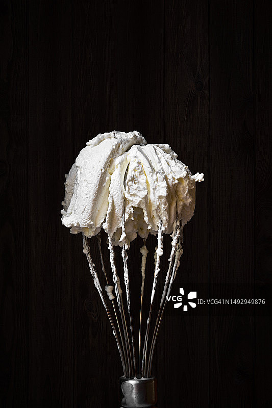 搅打奶油，意大利图片素材