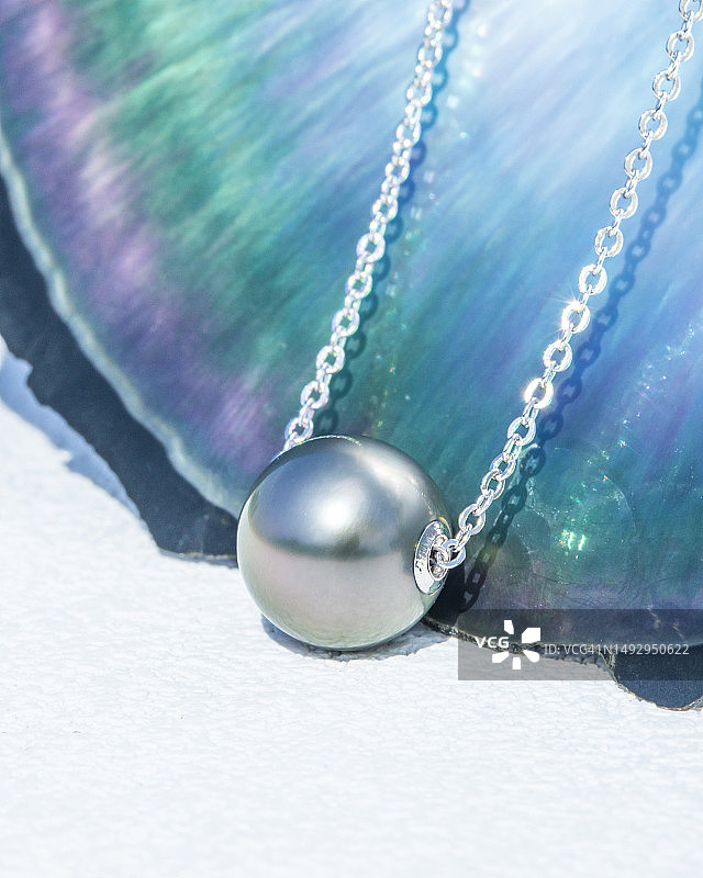 塔希提黑珍珠图片素材