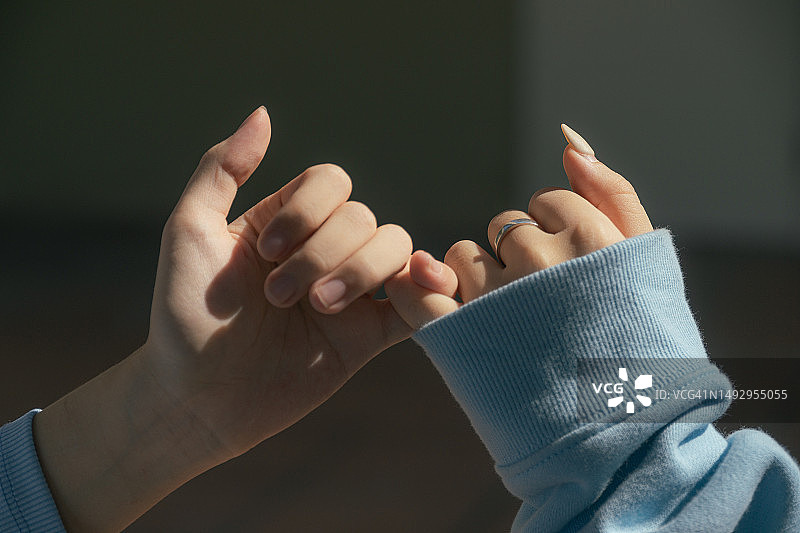 河内，越南的拉钩誓言图片素材