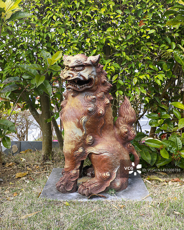 冲绳石狮子图片素材