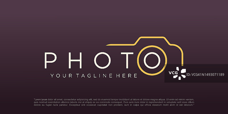 摄影Logo图标矢量模板图片素材