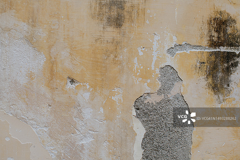 做旧的灰泥墙面纹理图片素材