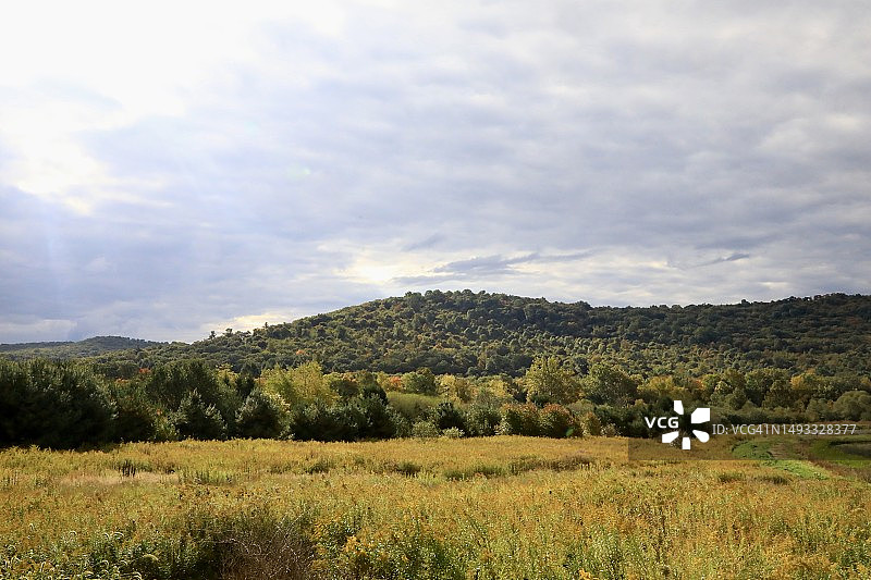 季节性生长的土地保护图片素材