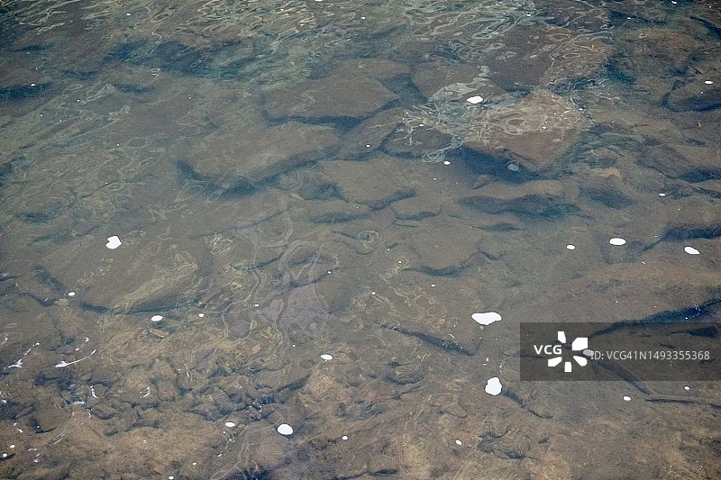 俄亥俄河中的清澈淡水图片素材