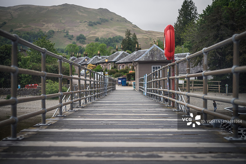 拉斯的船用码头图片素材