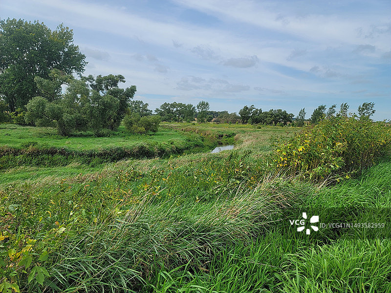 美国明尼苏达州法里博县的田野风光图片素材