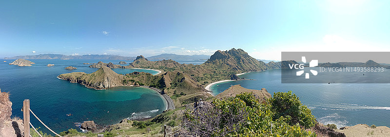 山海相映全景图片素材