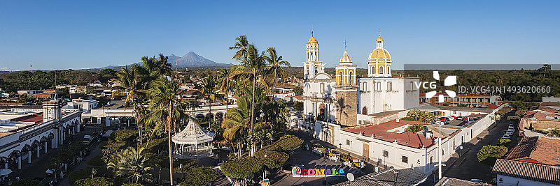 科马拉航拍景观图片素材