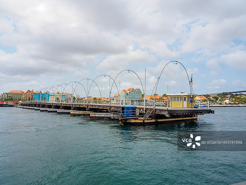 库拉索的女王艾玛桥图片素材