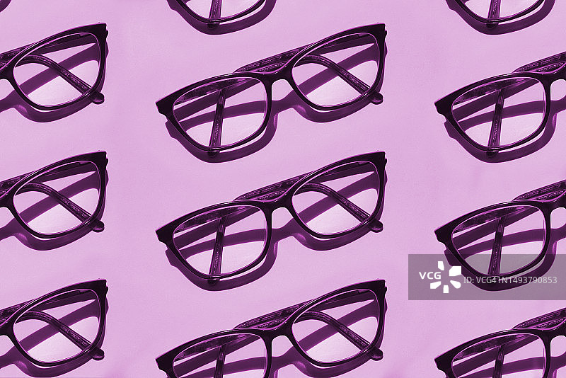眼镜无缝图案图片素材