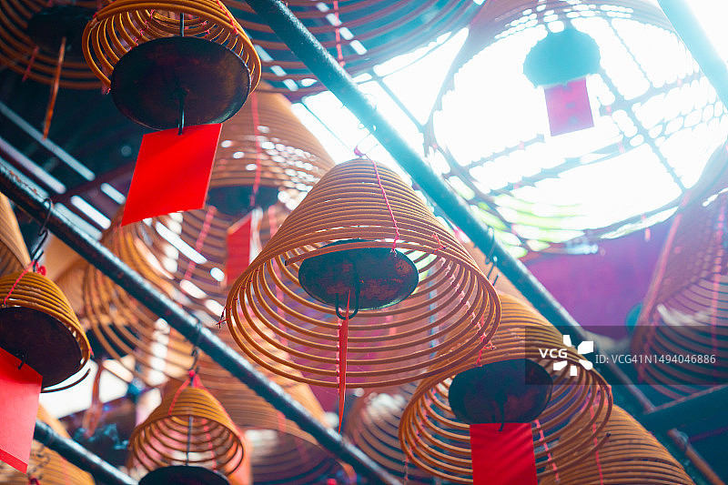香港文武庙图片素材