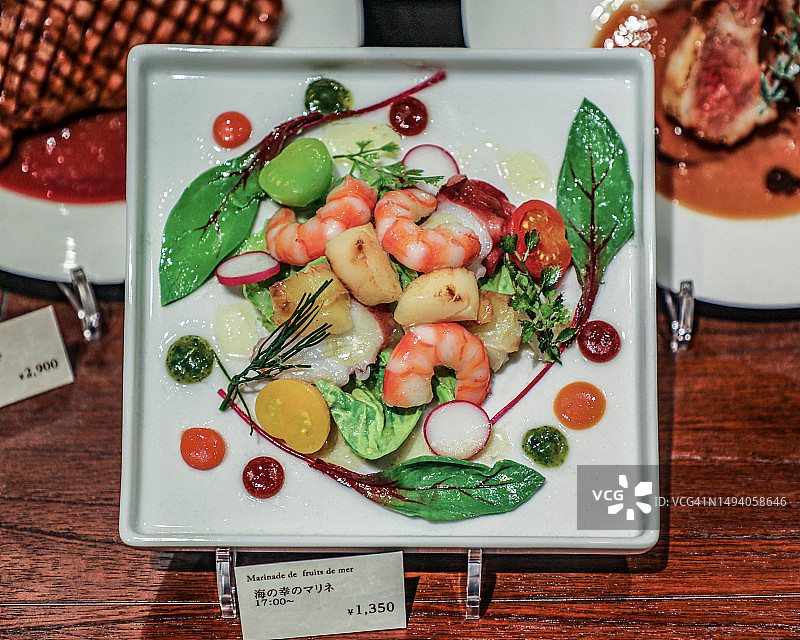 腌制海鲜美食模型图片素材