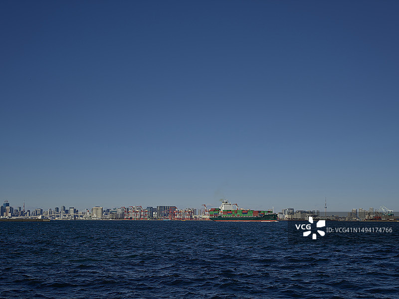 通往东京湾的入口图片素材