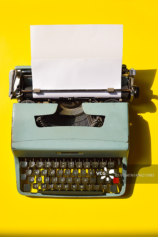 老式打字机图片素材