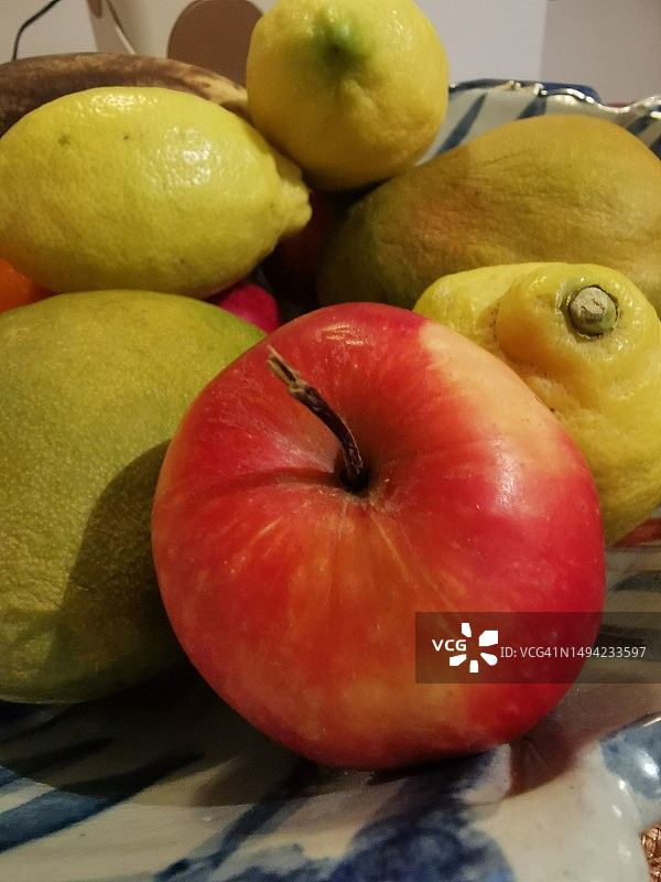 苹果和柠檬图片素材