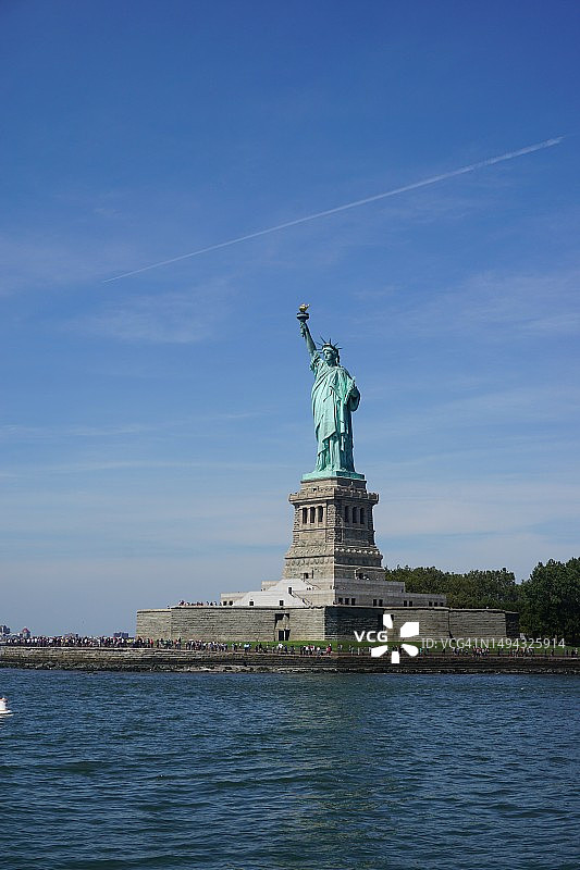 自由女神像，曼哈顿，美国图片素材