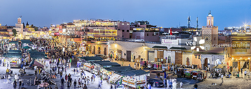 麦地那老城德吉玛广场图片素材