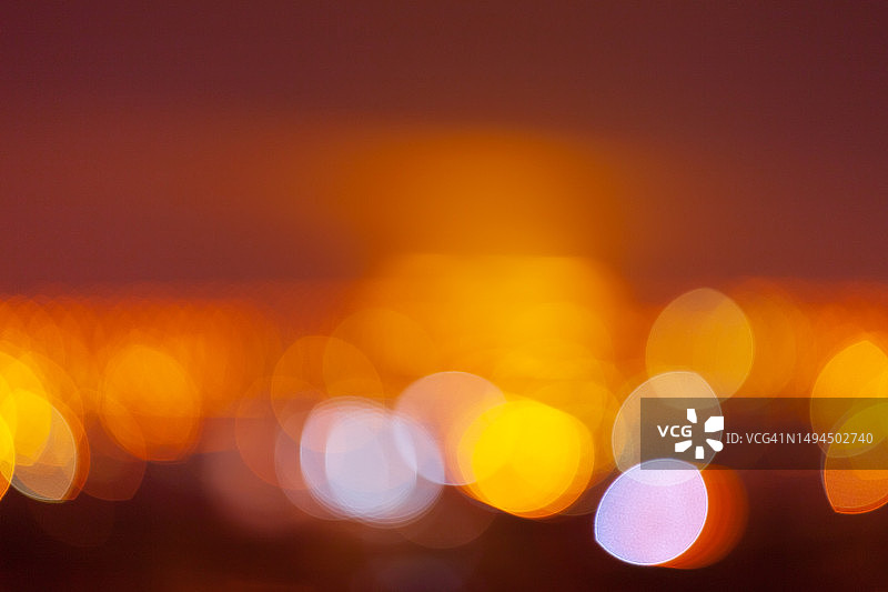 霓虹夜城市灯光纹理图片素材