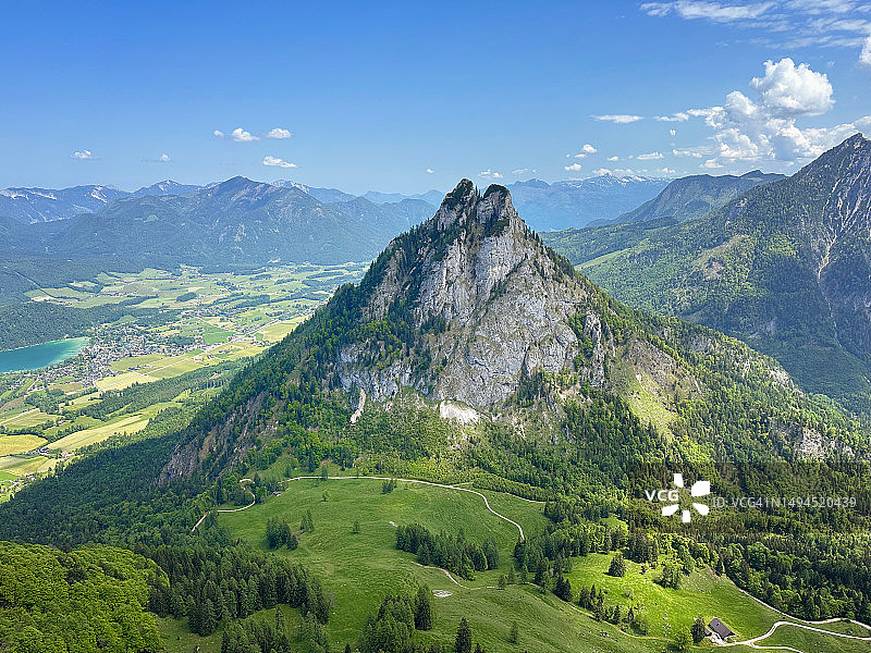 奥地利萨尔茨堡阿尔卑斯山脉图片素材