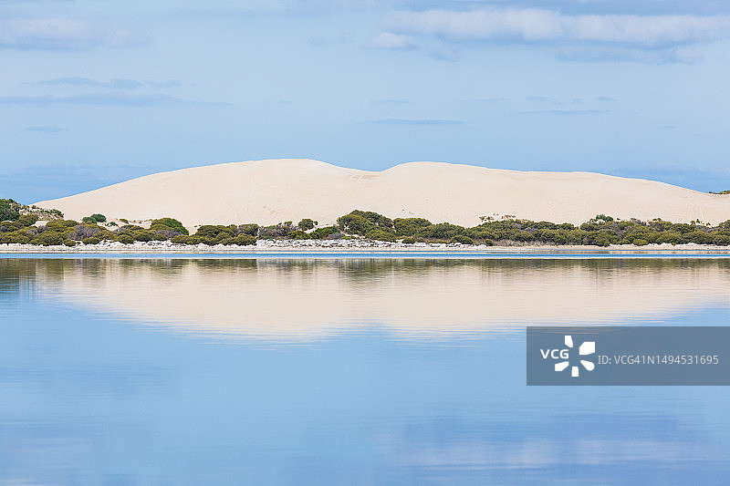 斯利福德米尔的沙丘，艾尔半岛，南澳大利亚图片素材