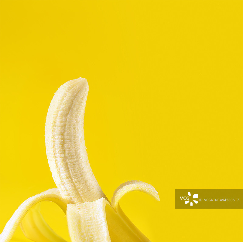 留白香蕉图片素材