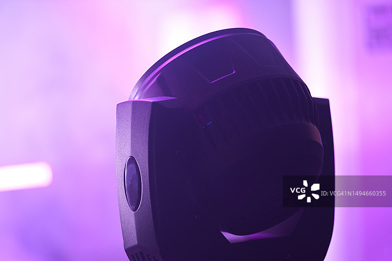 照明设备特写背影图片素材