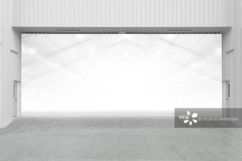 仓库装货门图片素材