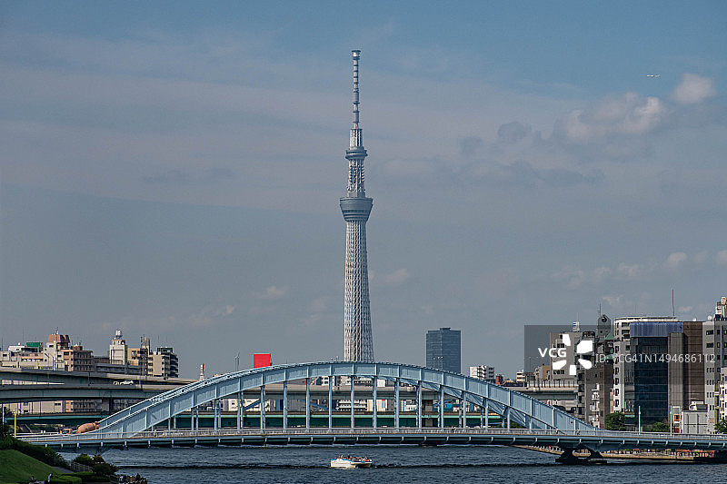 日本东京的住宅楼图片素材