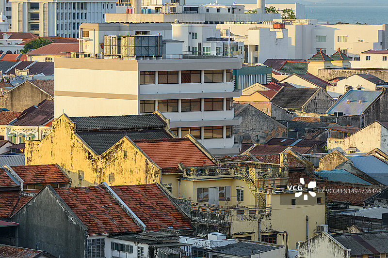 乔治市是色彩缤纷的多元文化之地图片素材