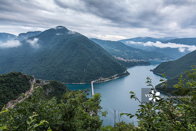 塔拉河峡谷图片素材
