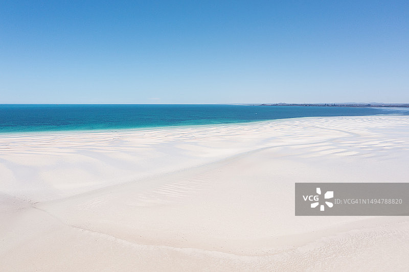 南澳大利亚假湾沙洲海滩图片素材