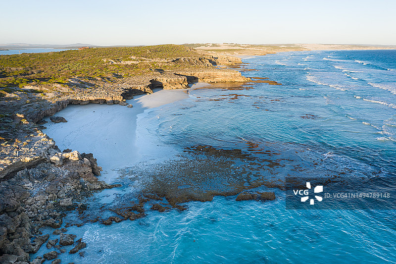 斯利福德湾，艾尔半岛，南澳大利亚图片素材