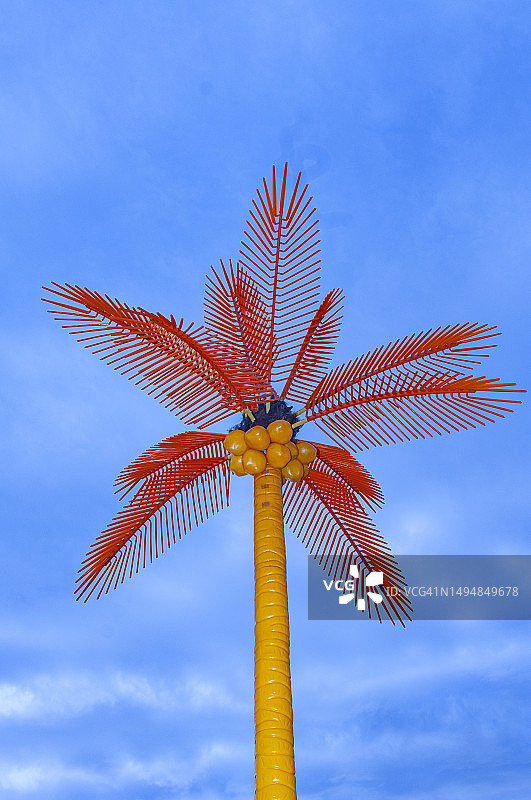 塑料棕榈树图片素材