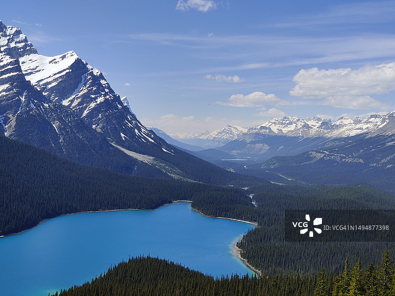 加拿大佩托湖湖光山色风光图片素材