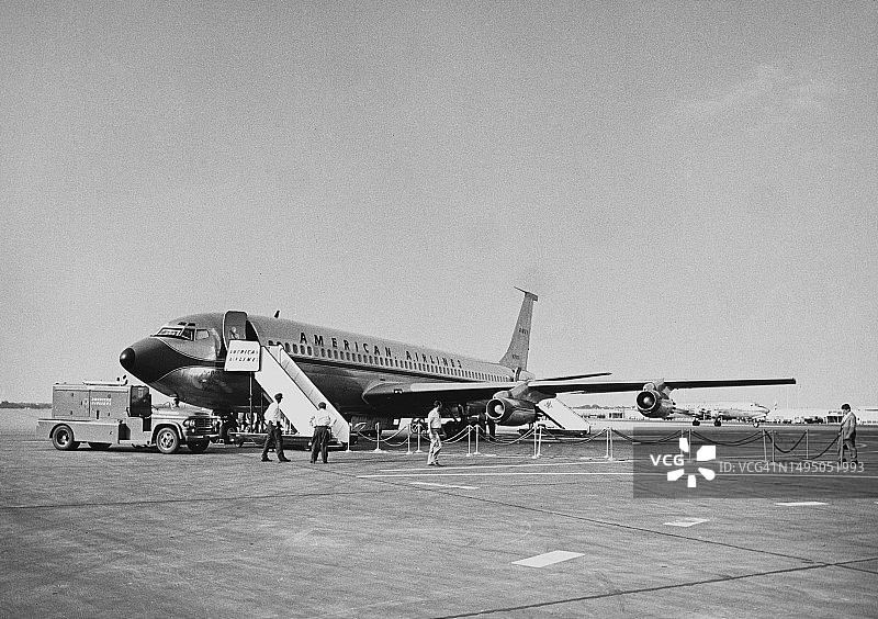 美国航空公司波音707图片素材