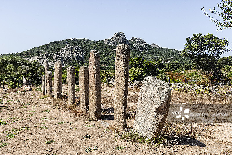 斯塔塔里石阵，考里亚考古遗址图片素材