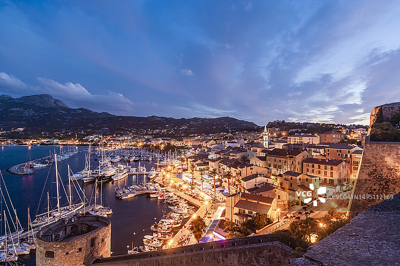 卡尔维和码头景色图片素材