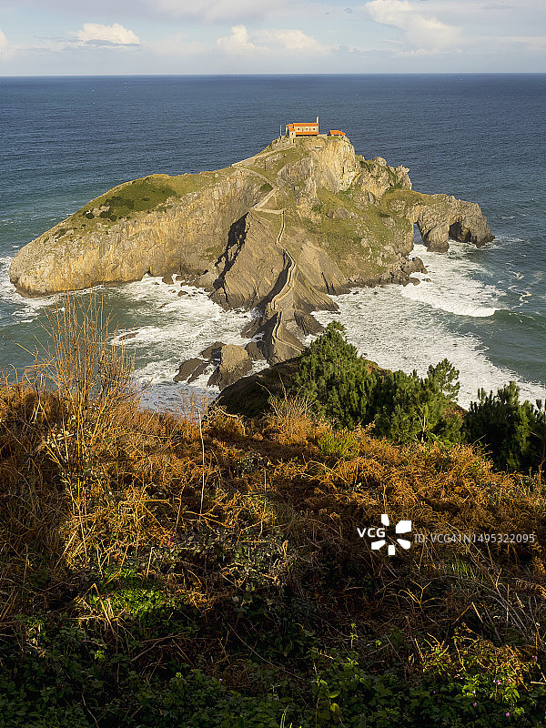 加兹特鲁加特克圣胡安隐修院图片素材