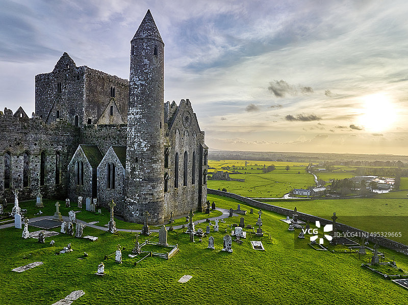 爱尔兰卡舍尔岩石图片素材