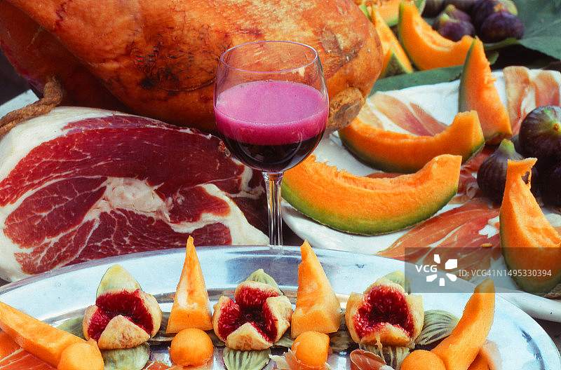 帕尔马火腿图片素材