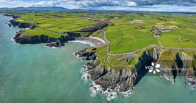 爱尔兰的铜海岸图片素材